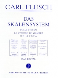Flesch Scale System Rostal Violin Sheet Music Songbook