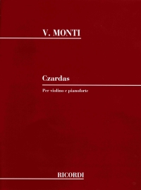 Monti Czardas Violin Sheet Music Songbook