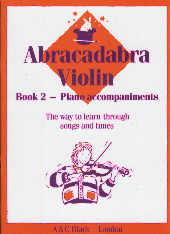Abracadabra Violin Book 2 Piano Accompaniment Sheet Music Songbook
