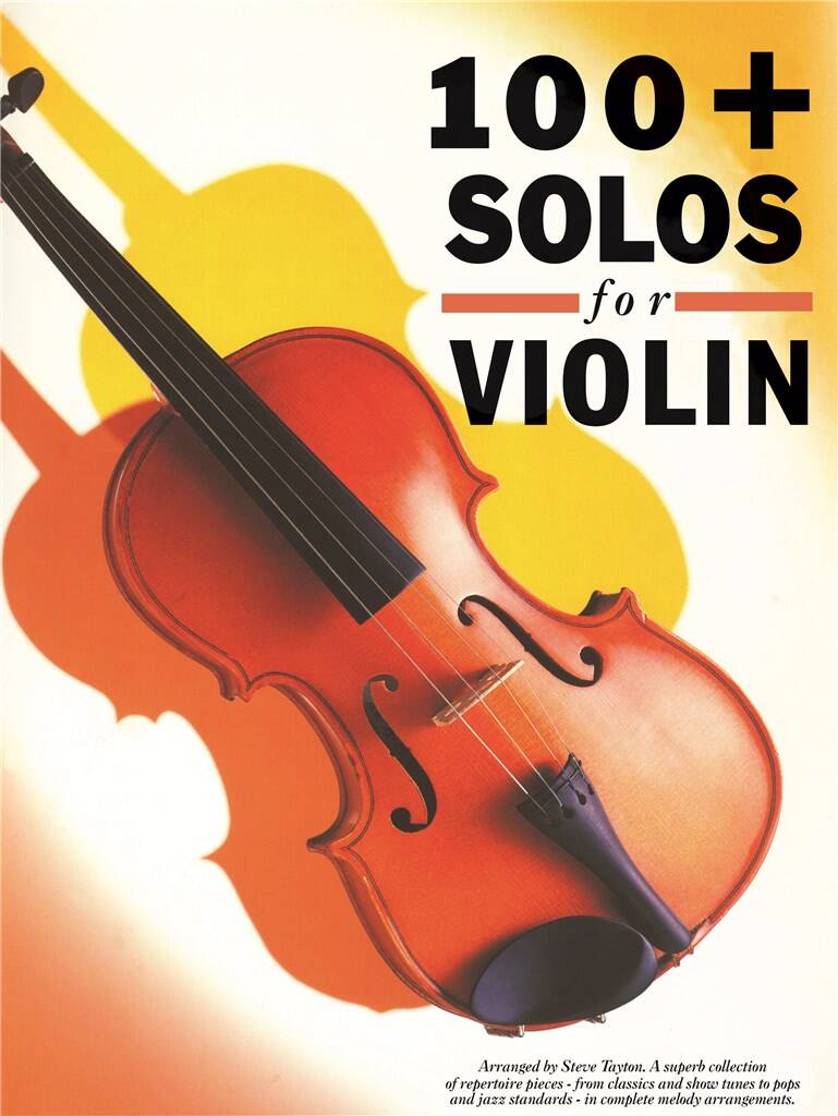 100+ Solos Violin Sheet Music Songbook