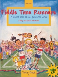 Fiddle Time Runners Blackwell 2nd Book & Cd Vln Sheet Music Songbook