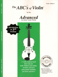 Abcs Of Violin 3 Advanced Pupils Book + Dwnld Sheet Music Songbook
