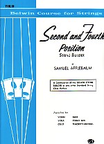 2nd & 4th Position String Builder Violin Sheet Music Songbook