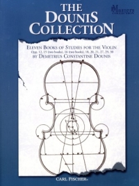 Dounis Collection (11 Books Of Studies) Violin Sheet Music Songbook