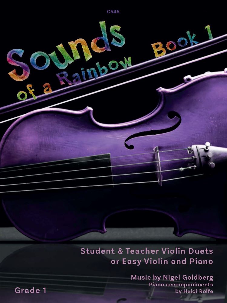 Sounds Of A Rainbow Book 1 Goldberg Violin Duet Sheet Music Songbook