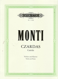 Monti Czardas Violin & Piano Sheet Music Songbook