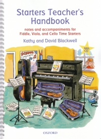 Starters Teachers Handbook Notes/accomp Blackwell Sheet Music Songbook