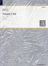 Fux Sonata A Tre 3 Violins Set Of Parts Sheet Music Songbook