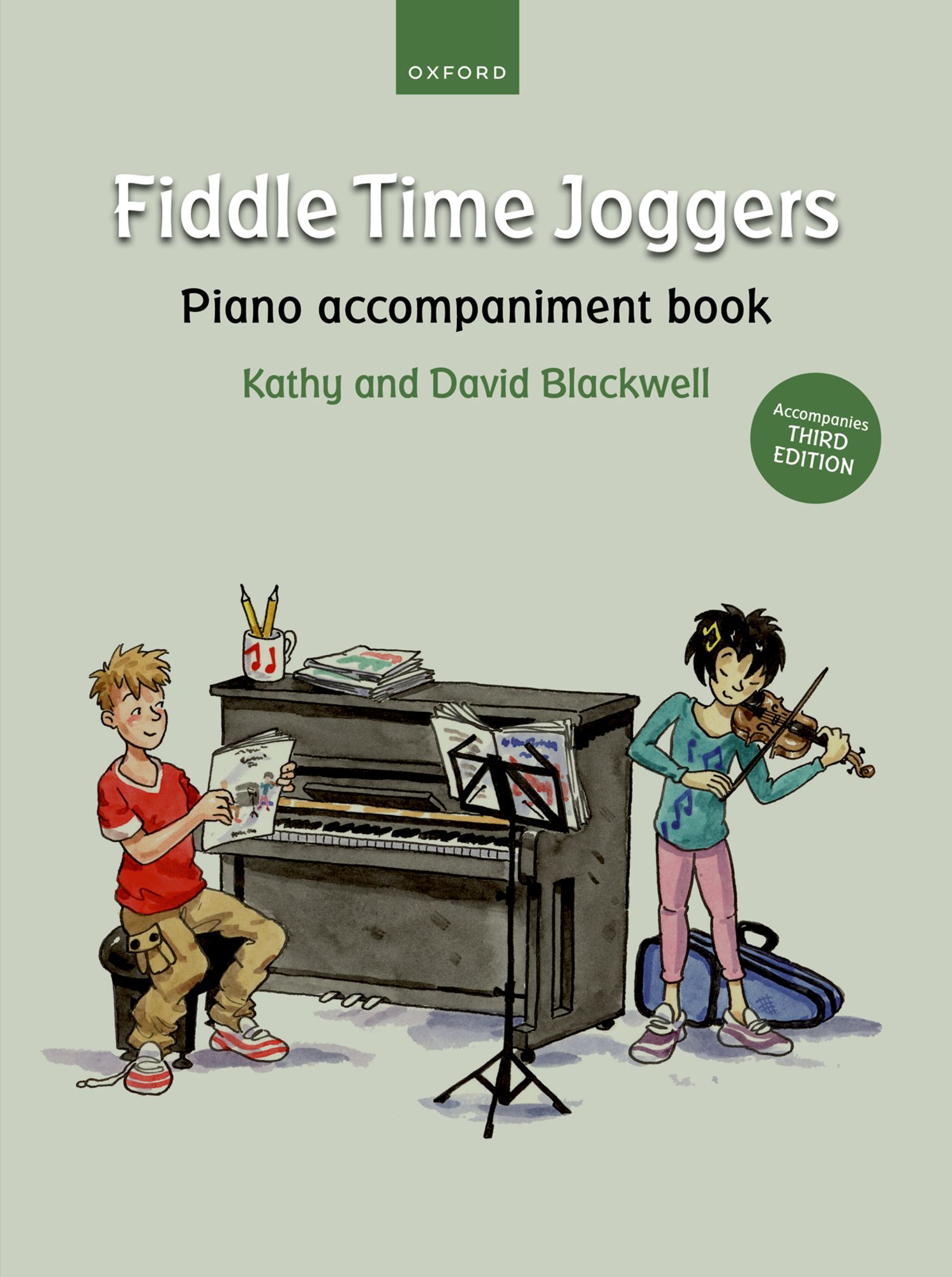 Fiddle Time Joggers Piano Accomp For 3rd Edition Sheet Music Songbook