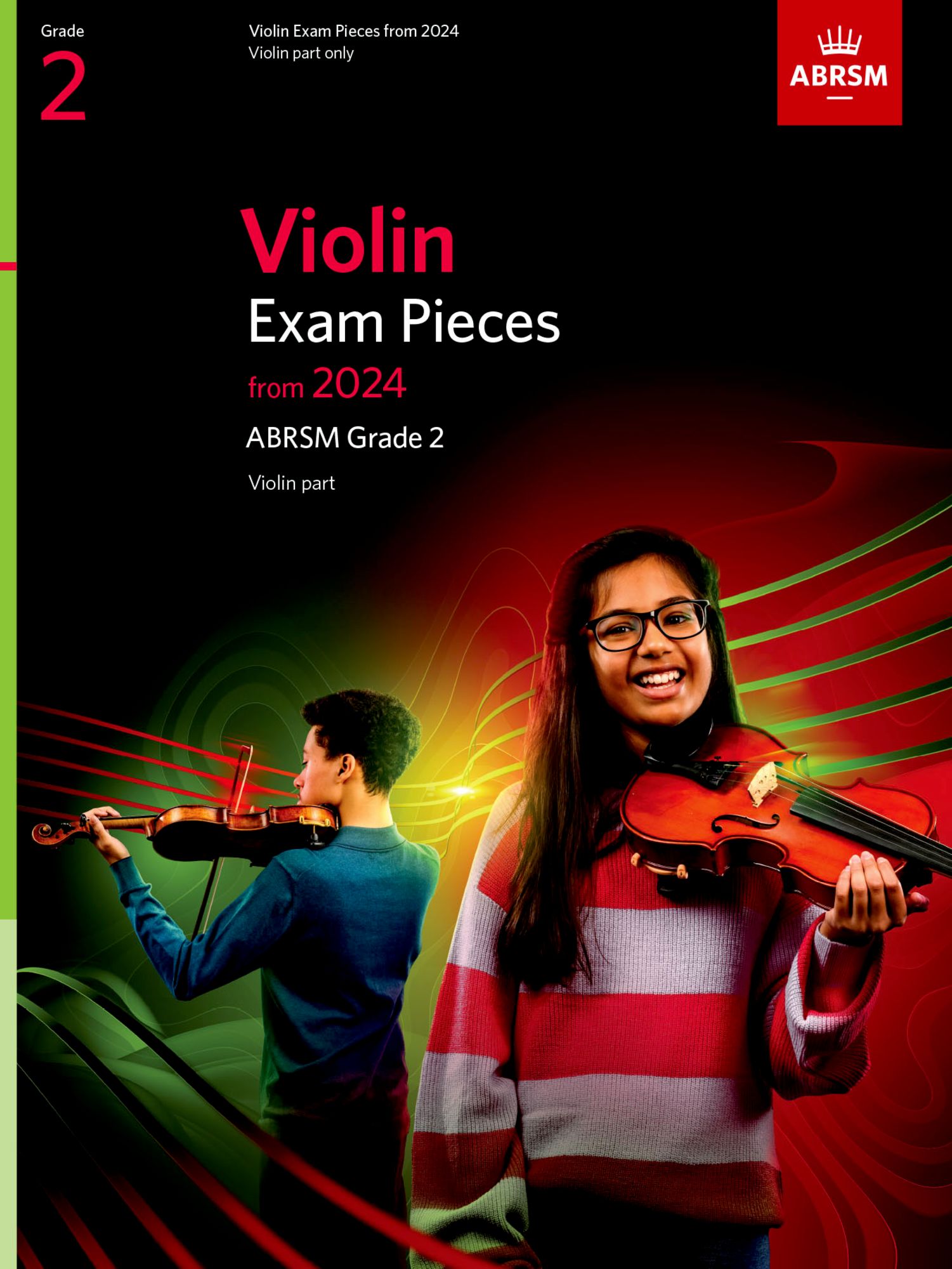 Violin Exam From 2024 Grade 2 Part Abrsm Sheet Music Songbook