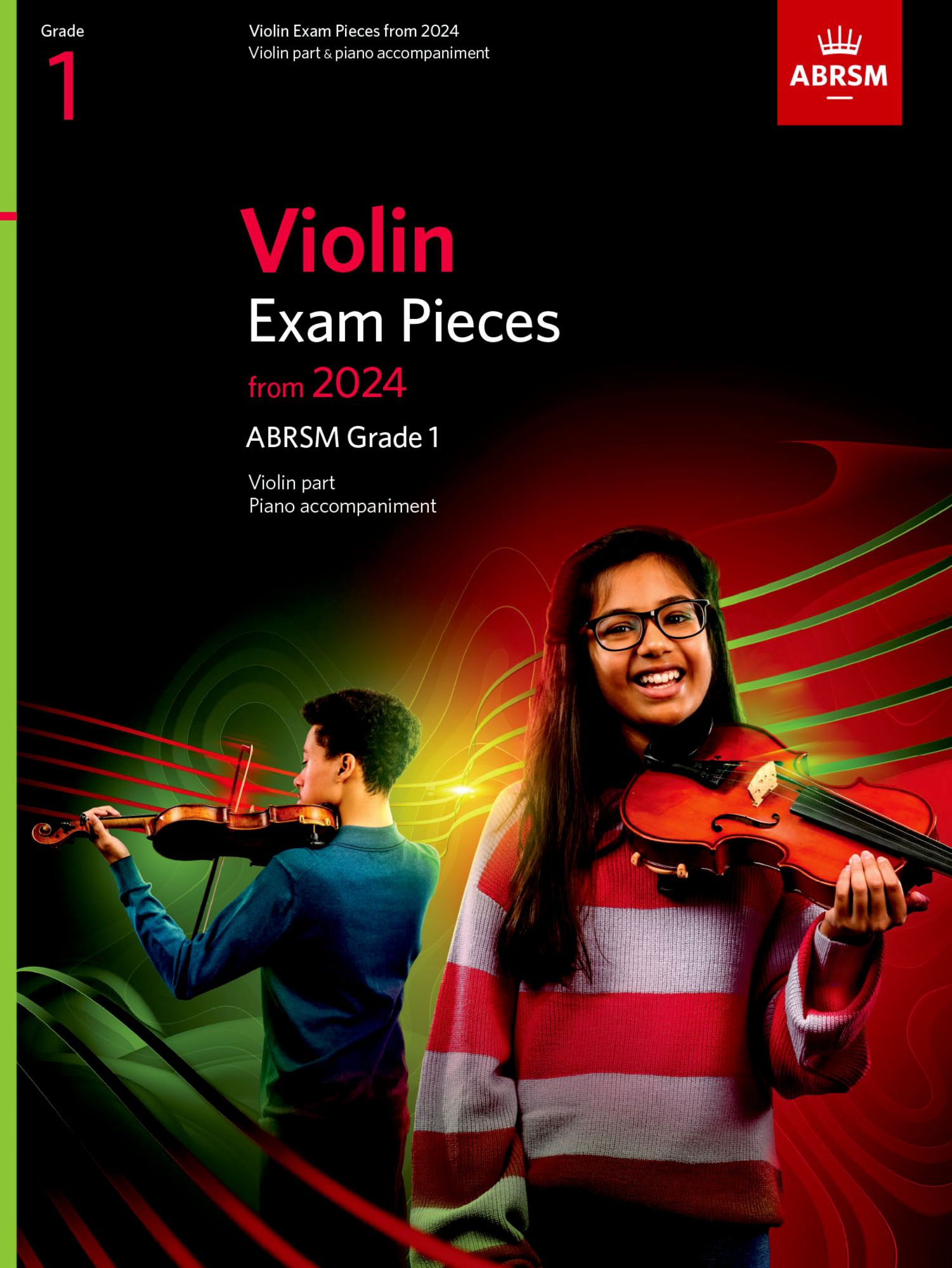Violin Exam From 2024 Grade 1 Score & Part Abrsm Sheet Music Songbook