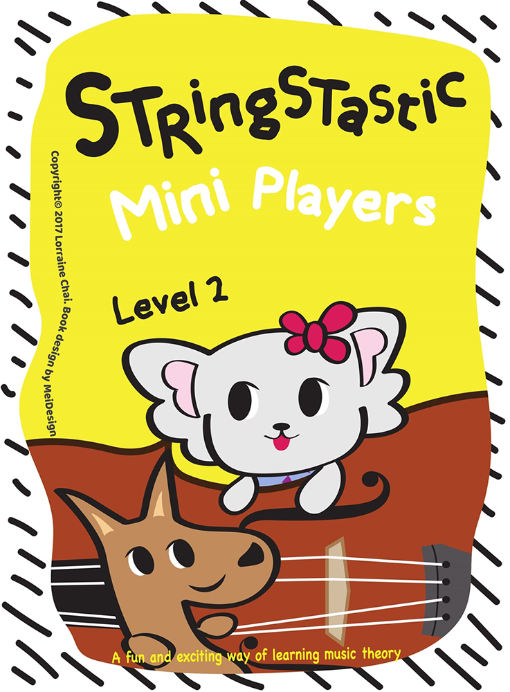 Stringstastic Mini Player Level 2 Violin Sheet Music Songbook