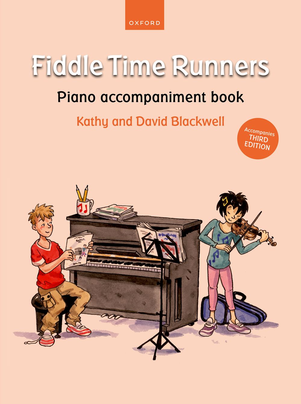 Fiddle Time Runners Piano Accompaniment 3rd Ed Sheet Music Songbook
