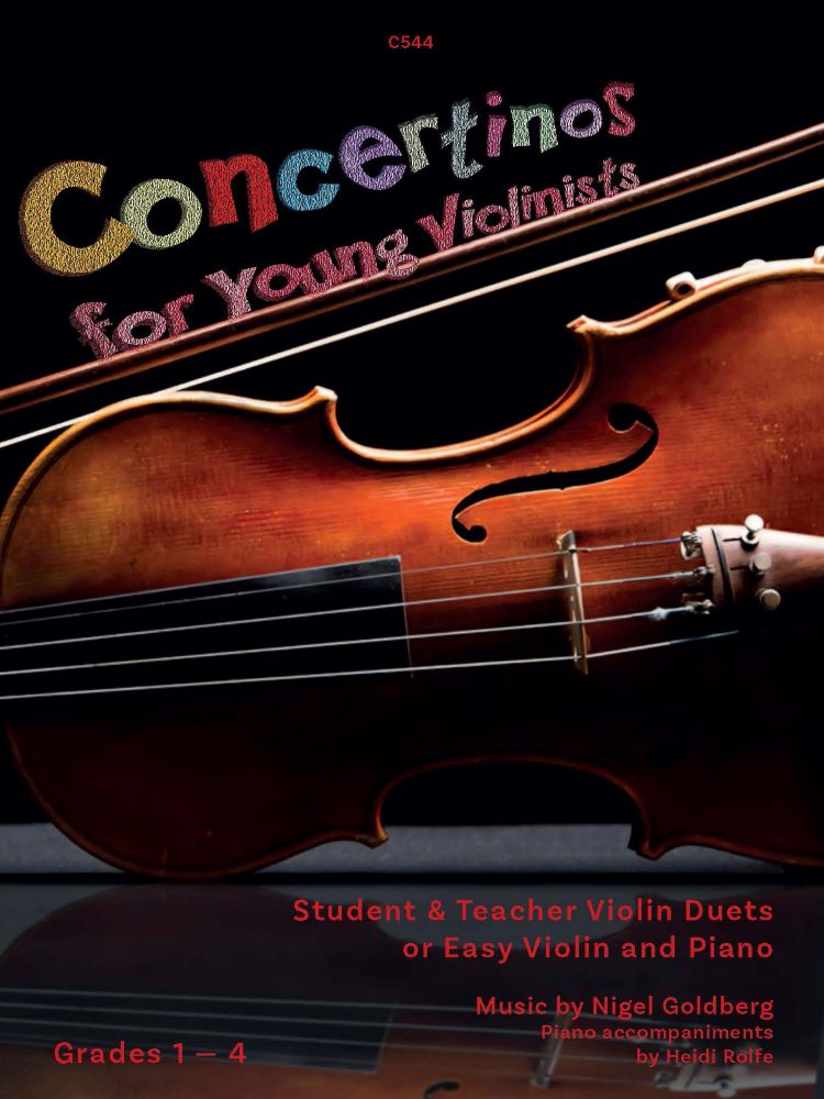 Concertinos For Young Violinists Goldberg Sheet Music Songbook