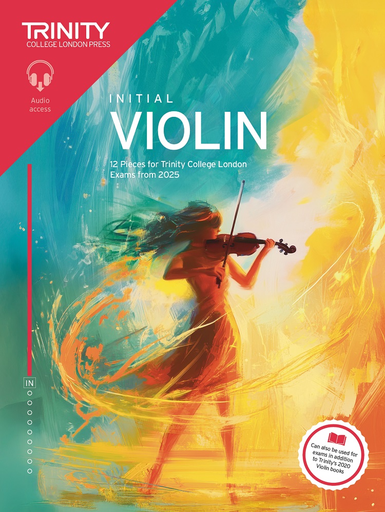 Trinity Violin Exam From 2025 Initial Score & Part Sheet Music Songbook