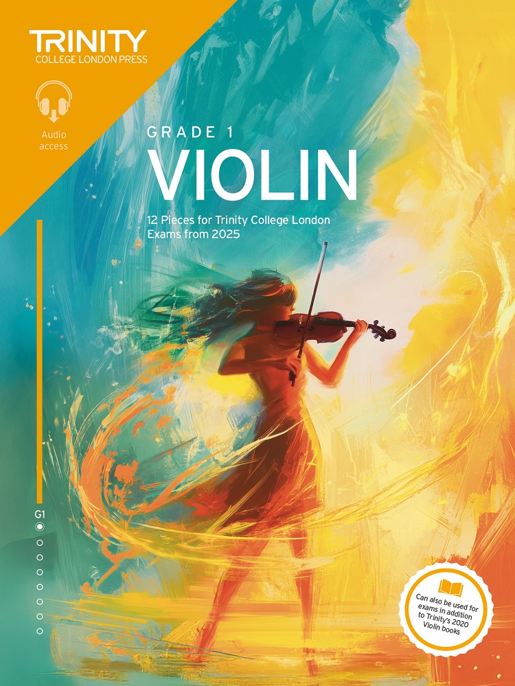 Trinity Violin Exam From 2025 Grade 1 Score & Part Sheet Music Songbook