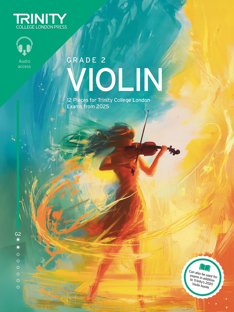 Trinity Violin Exam From 2025 Grade 2 Score & Part Sheet Music Songbook