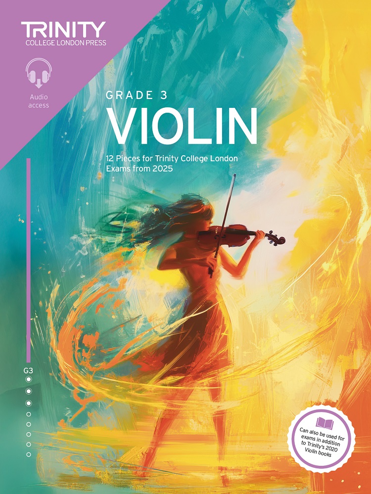 Trinity Violin Exam From 2025 Grade 3 Score & Part Sheet Music Songbook