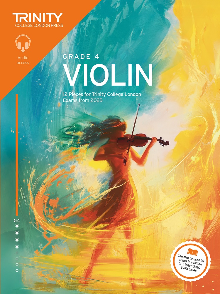 Trinity Violin Exam From 2025 Grade 4 Score & Part Sheet Music Songbook