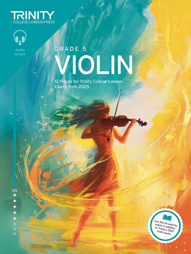 Trinity Violin Exam From 2025 Grade 5 Score & Part Sheet Music Songbook