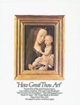 How Great Thou Art Pvg Sheet Music Songbook