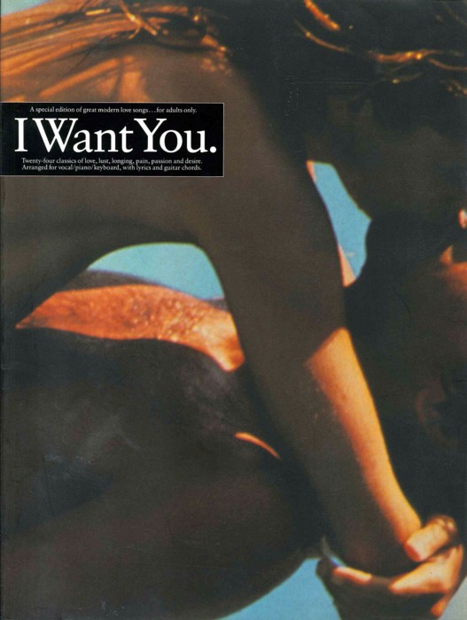 I Want You (love Song Album) Pvg Sheet Music Songbook