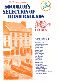 Soodlums Selection Of Irish Ballads Vol 3 Pvg Sheet Music Songbook