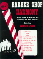 Barber Shop Harmony Spaeth Pvg Sheet Music Songbook