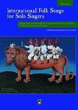 International Folk Songs Solo Singers Med Low Pvg Sheet Music Songbook