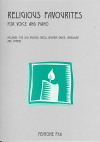 Religious Favourites Voice & Piano Sheet Music Songbook