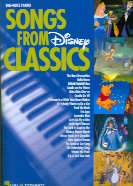 Disney Songs From Disney Classics Big Note Piano Sheet Music Songbook
