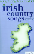 Irish Country Songs Highlights Edition Hughes Pvg Sheet Music Songbook