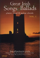 Great Irish Songs & Ballads 1 New Edition Pvg Sheet Music Songbook