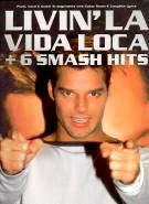 Livin La Vida Loca + 6 Smash Hits Pvg Sheet Music Songbook