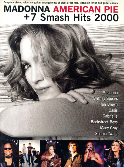 American Pie & 7 Smash Hits 2000 Pvg Sheet Music Songbook