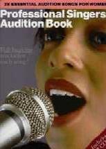 Professional Singers Audition Book Women +online Sheet Music Songbook