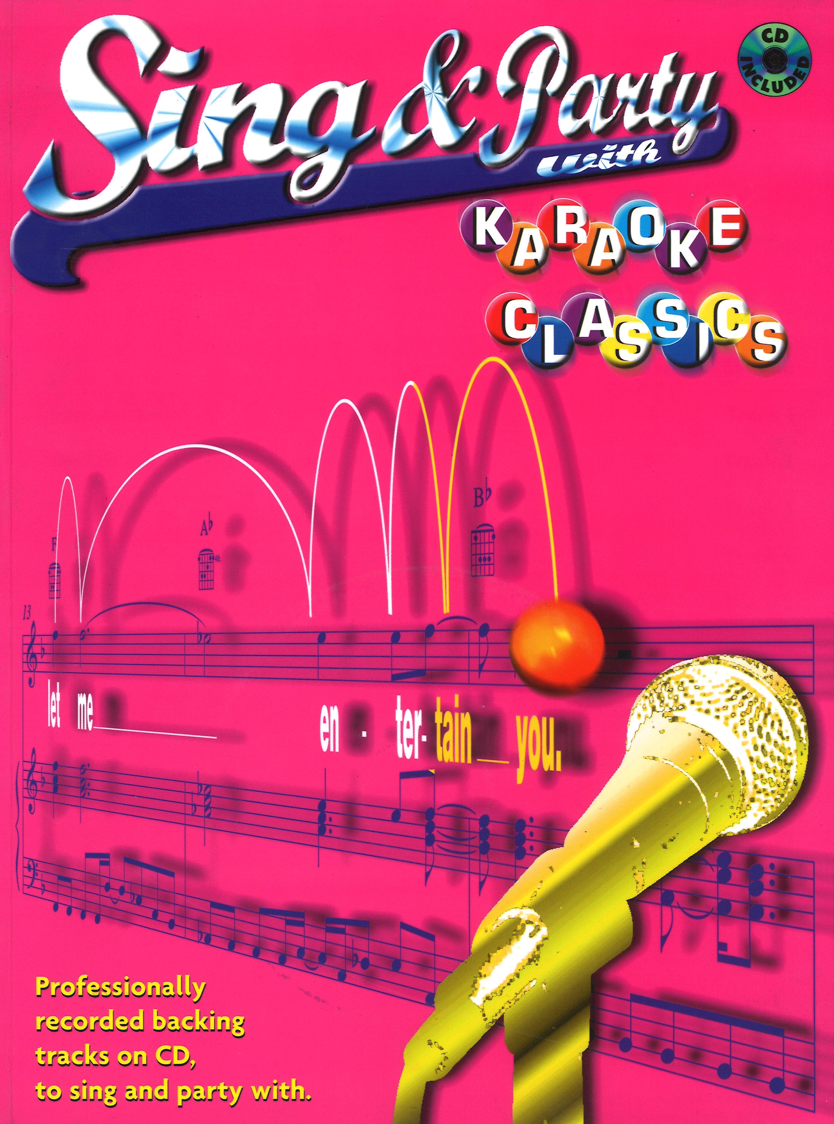 Sing & Party With Karaoke Classics Book & Cd Pvg Sheet Music Songbook