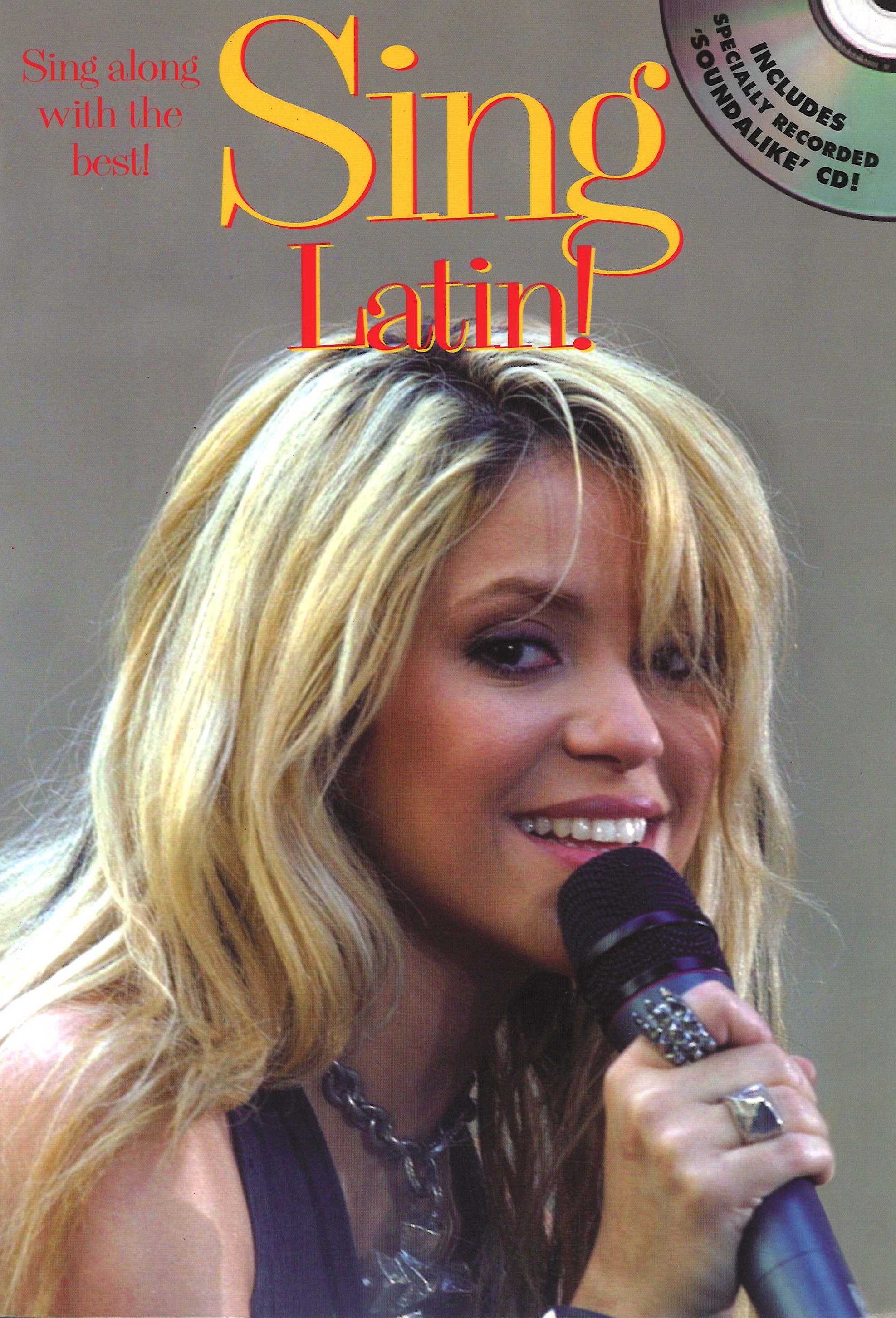 Sing Latin Book & Cd Pvg Sheet Music Songbook