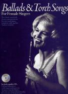 Ballads & Torch Songs For Female Singers Book & Cd Sheet Music Songbook