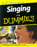 Singing For Dummies Book & Cd Sheet Music Songbook