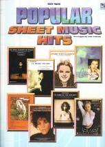 Popular Sheet Music Hits Coates Easy Pf & Vocal Sheet Music Songbook