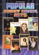 Popular Sheet Music Hits Pvg Sheet Music Songbook