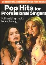 Pop Hits For Professional Singers Female Bk &2 Cds Sheet Music Songbook