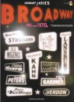 Legendary Ladies Of Broadway 1960s 1970s Book & Cd Sheet Music Songbook