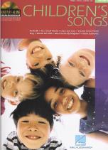 Piano Play Along 09 Childrens Songs Book & Cd Pvg Sheet Music Songbook