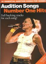 Audition Songs Number One Hits For Women Pvg Sheet Music Songbook