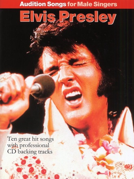 Audition Songs For Male Singers Elvis Presley + Cd Sheet Music Songbook