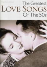 Greatest Love Songs Of The 50s Pvg Sheet Music Songbook