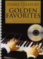 Piano Treasury Of Golden Favourites Book & Cd Pvg Sheet Music Songbook