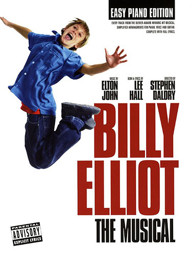 Billy Elliot The Musical Easy Piano/vocal Gtr Sheet Music Songbook